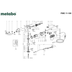 Ricambi Metabo per Smerigliatrici Angolari L 3709-L10-10-LE 9-10