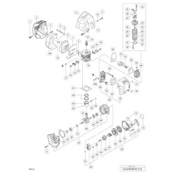 Ricambi Hitachi per Motosega da Potatura Hitachi CS25EC-SC