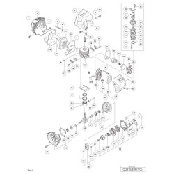 Hitachi Spare Parts for Engine Brush Cutter CG27EBSP