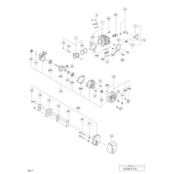 Hitachi Spare Parts for Engine Chainsaw CS33ET