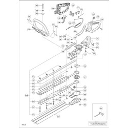 Tanaka Spare Parts for Hedge Trimmer TCH 22EAP2