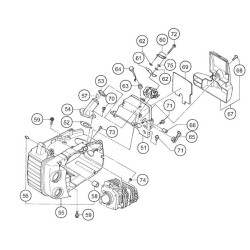 Ricambi Hitachi per Motosega da Potatura Hitachi CS25EC-SC