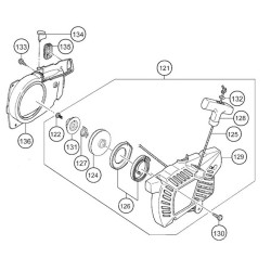 Ricambi Hitachi per Motosega CS30EH
