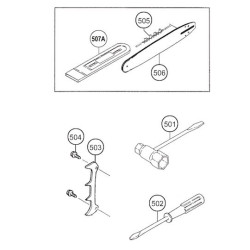 Ricambi Hitachi per Motosega da Potatura Hitachi CS25EC-SC