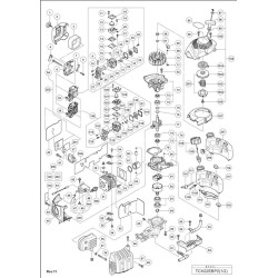 Tanaka Spare Parts for Hedge Trimmer TCH 22EBP2