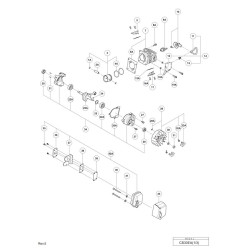 Hitachi Spare Parts for Engine Chainsaw CS33EA