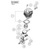 Hitachi Spare Parts for Engine Chainsaw CS40EM
