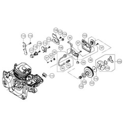Ricambi Hitachi per Motosega CS40EM