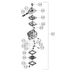 Ricambi Hitachi per Motosega da Potatura Hitachi CS25EC-SC