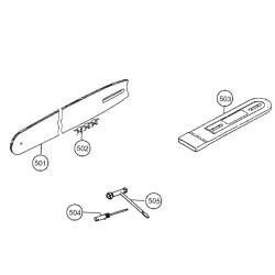Hitachi Spare Parts for Engine Chainsaw CS40EM