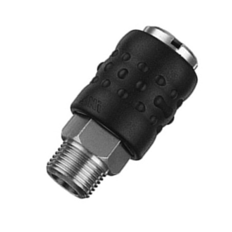 Rubinetto Rapido Universale con Raccordo Filettato Maschio 1/4"