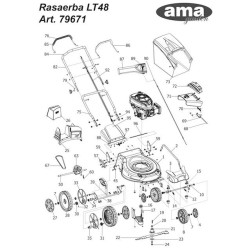 Ricambi Makita per Scalpellatore HK1820