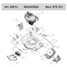 Ama Spare Parts for Lawnmower RTE521