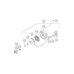 Tanaka Spare Parts for Engine Brush Cutter TBC-340D