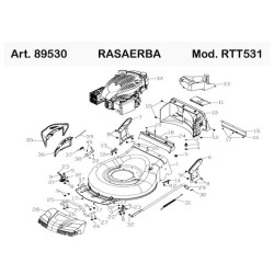 Ama Spare Parts for Lawnmower RTT531