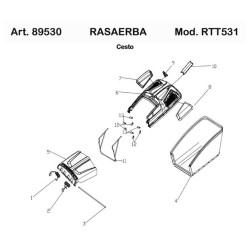 Ama Spare Parts for Lawnmower RTT531