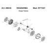 Ama Spare Parts for Lawnmower RTT531B