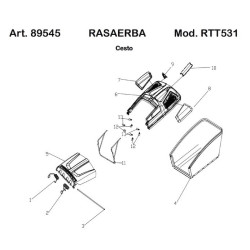 Ama Spare Parts for Lawnmower RTT531B