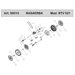 Ricambi Makita per Scalpellatore HK1820