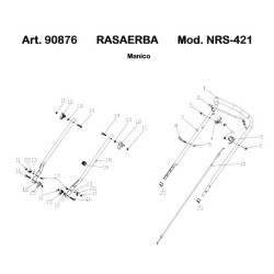 Ricambi Ama per Rasaerba NRS-421