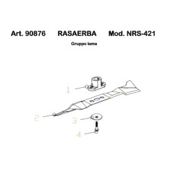 Ama Spare Parts for Lawnmower NRS-421