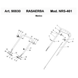 Ricambi Makita per Scalpellatore HK1820