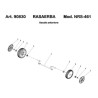 Ricambi Ama per Rasaerba NRS-461