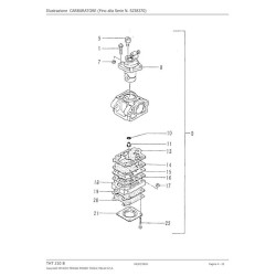 Ricambi Tanaka per Tosasiepi THT 210 B