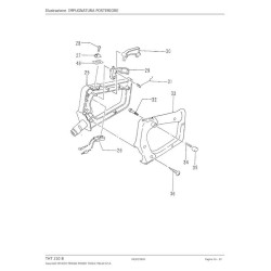 Tanaka Spare Parts for Hdge Cutter THT 210 B