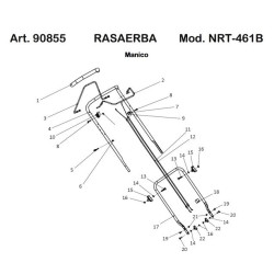 Ricambi Ama per Rasaerba NRT-461B