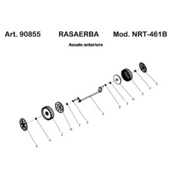 Ricambi Ama per Rasaerba NRT-461B
