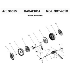 Ricambi Ama per Rasaerba NRT-461B