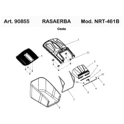 Ama Spare Parts for Lawnmower NRT-461B