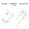Ama Spare Parts for Lawnmower NRT-522