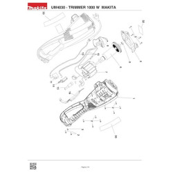 Ricambi Makita per Decespugliatore Elettrico UM4030