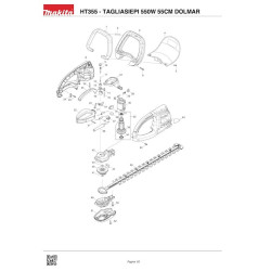 Ricambi Dolmar per Tagliasiepi HT355