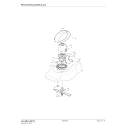 Alpina Spare Parts for Electric Lawn Mower AL3 46 E