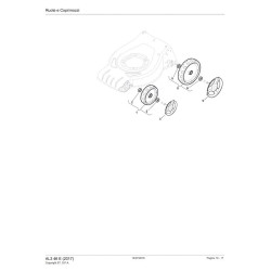 Alpina Spare Parts for Electric Lawn Mower AL3 46 E