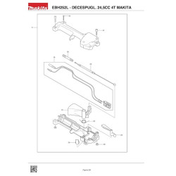 Ricambi Makita per Decespugliatore EBH252L