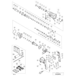 Hitachi Spare Parts for Rotary Hammer Drill DH26PB