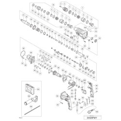 Hitachi Spare Parts for Rotary Hammer Drill DH28PMY