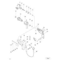Ricambi Hitachi per Trapano a Percussione D6SH