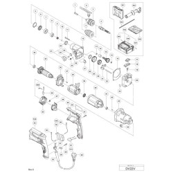 Hitachi Spare Parts for Impact Drill DV22V