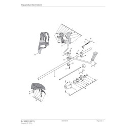 Ricambi Alpina per Decespugliatore BJ 335 D