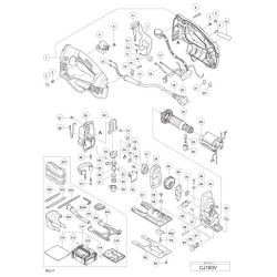 Hitachi Spare Parts for Jigsaw CJ160V
