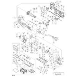 Hitachi Spare Parts for Jigsaw CJ160VA