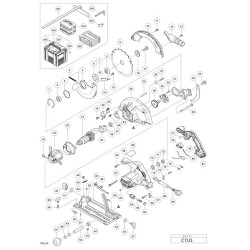 Hitachi Spare Parts for Circular Saw C7U3