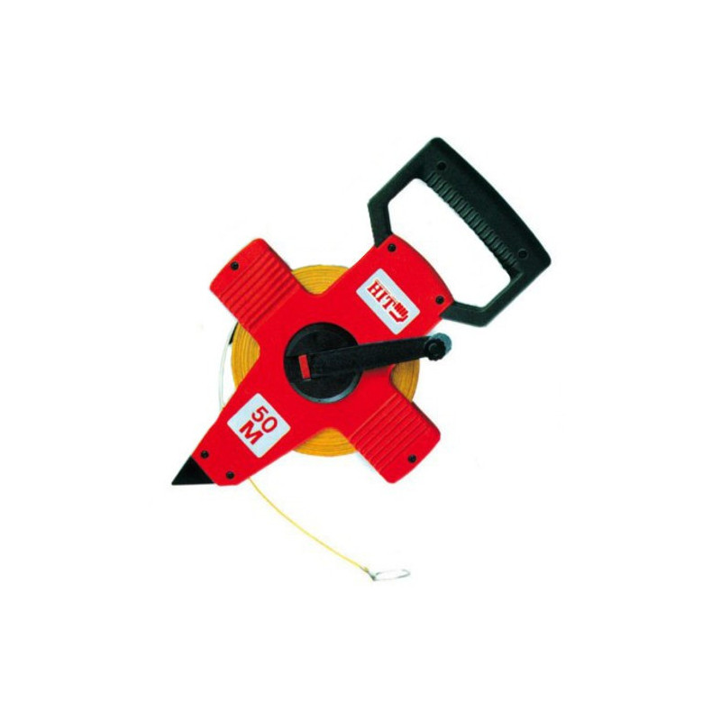 Rotella Metrica 50 mt - Fibra di Vetro Hit 115084