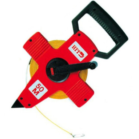 Rotella Metrica 50 mt - Fibra di Vetro Hit 115084