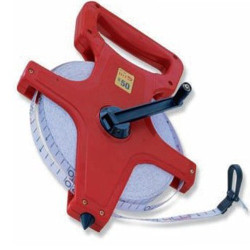 Rotella Metrica 50 mt - Fibra di Vetro Hit 115084